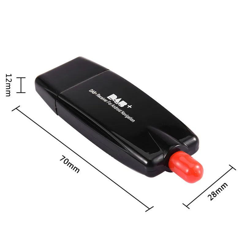 Универсальный DAB+ удлинительная антенна с USB адаптером приемник для Android 4,4 5,1 6 7,1 Автомобильный плеер применимый для Европы Австралия