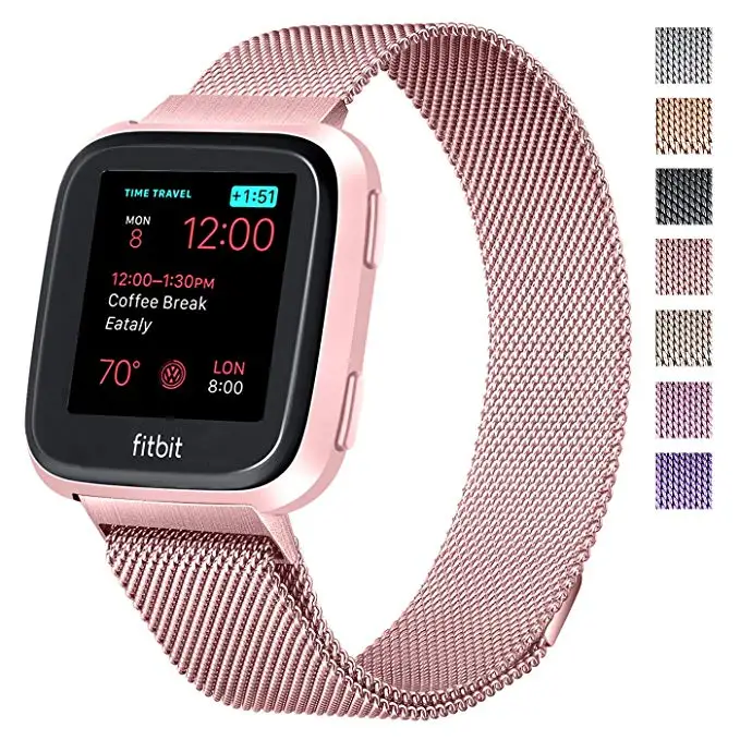 fitbit versa 2 bracelet metal