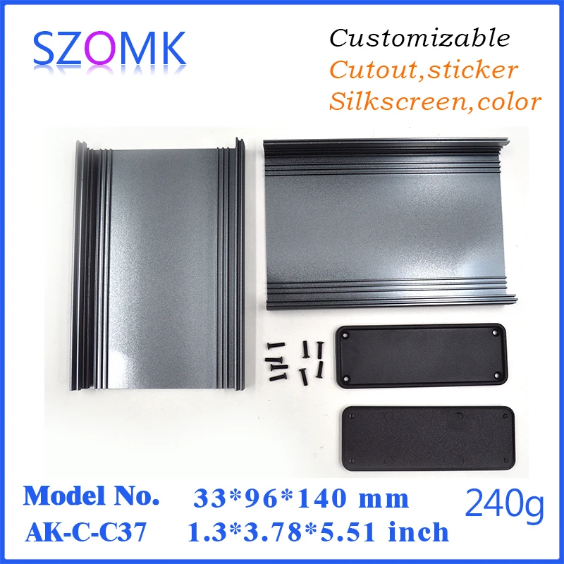 szomk aluminum box for electronic project aluminum extrusion case anodized aluminum enclosure case junction ox extruded aluminum project box  (17).jpg