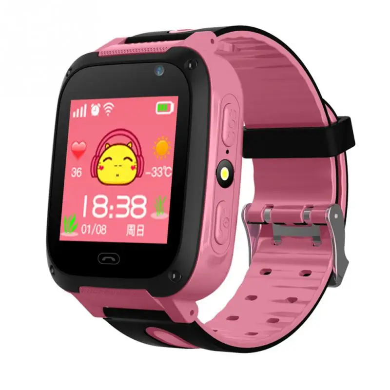 

HD Waterproof Touch Screen Safe GPS Tracker Location SOS Call Smart Phone Watch Genius 4th Generation Watch for Kids Gifts #11