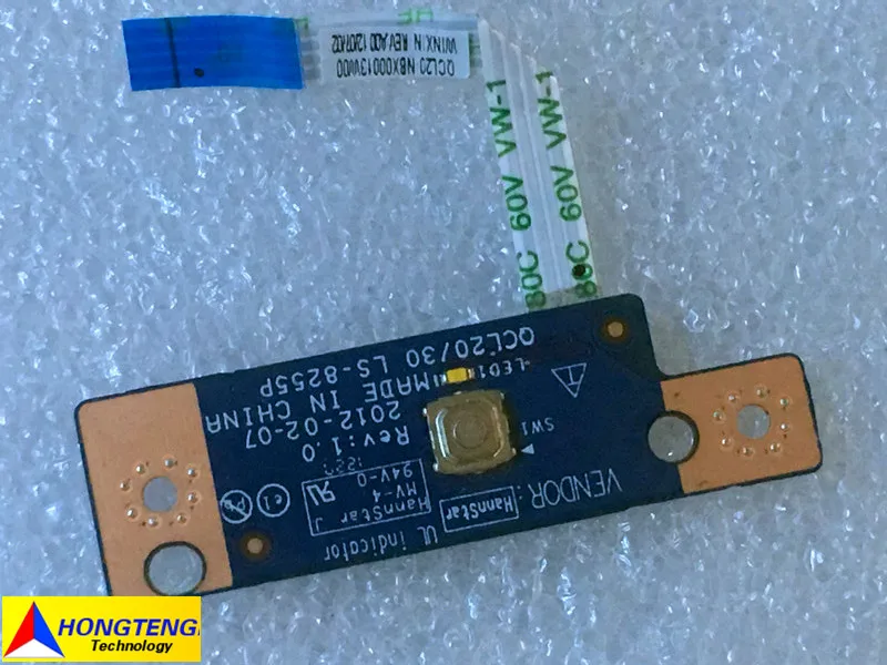 Подлинная LS 8255P для Dell Vostro 3560 Powerbutton Board 100% TESED OK|Комплектующие ремонта ноутбуков| |