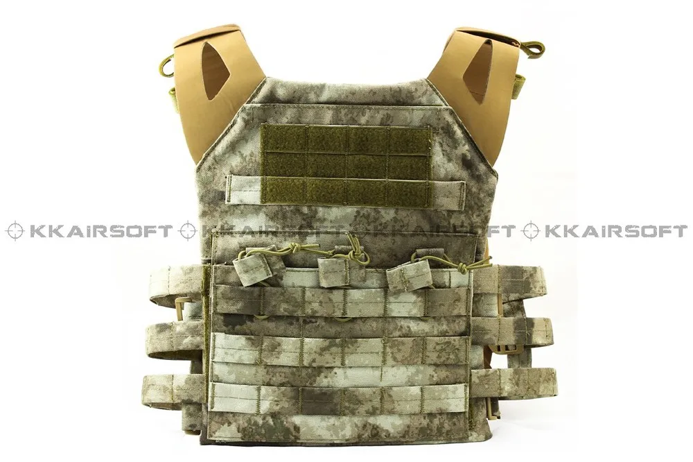 Военный Тактический Жилет molle 1000D Airsoft Emerson JPC тактический жилет простая версия(AOR1 AT Marpat Woodland) em7344e