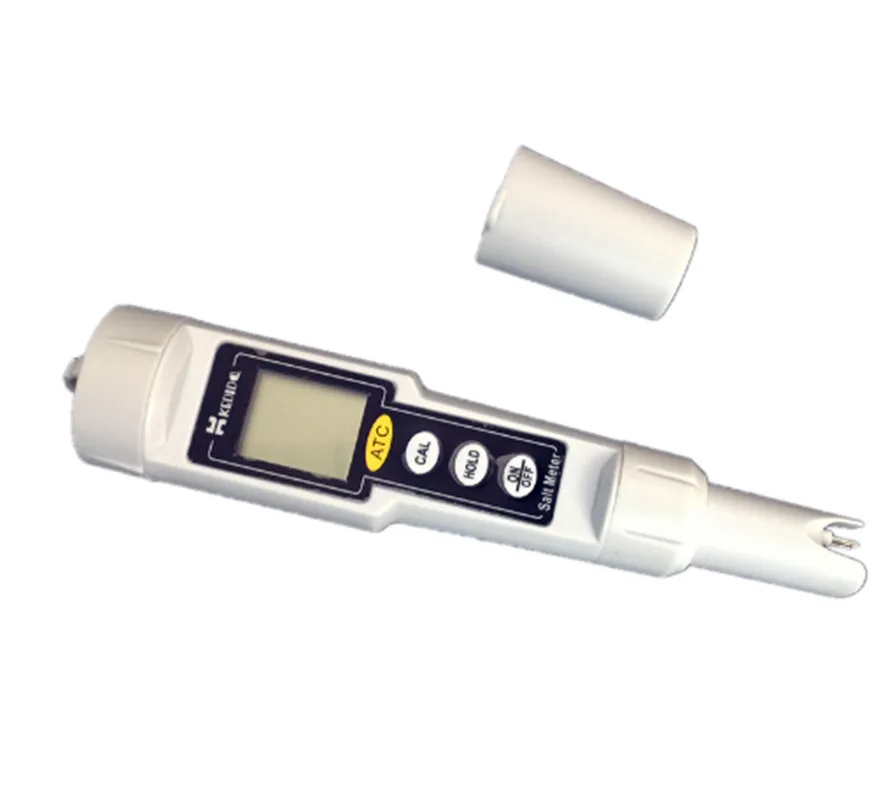 Цифровой соль метр водонепроницаемый карман Тип ручки Соленость тестер измерения качества воды метров монитор 0to9999 мг/l