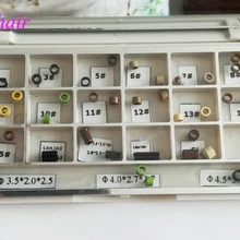 10 шт. цветная Таблица колец/микро-кольца/предварительно скрепленные I-Tip Инструменты для наращивания волос