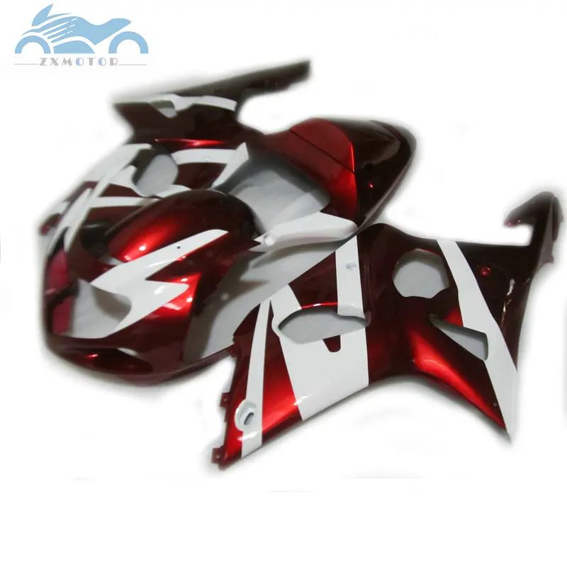 Fairing set for Suzuki 2000 2001 2002 GSXR 1000 K1 K2 motorcycle body fairings kit 00 01 02 GSXR1000 red white RP15