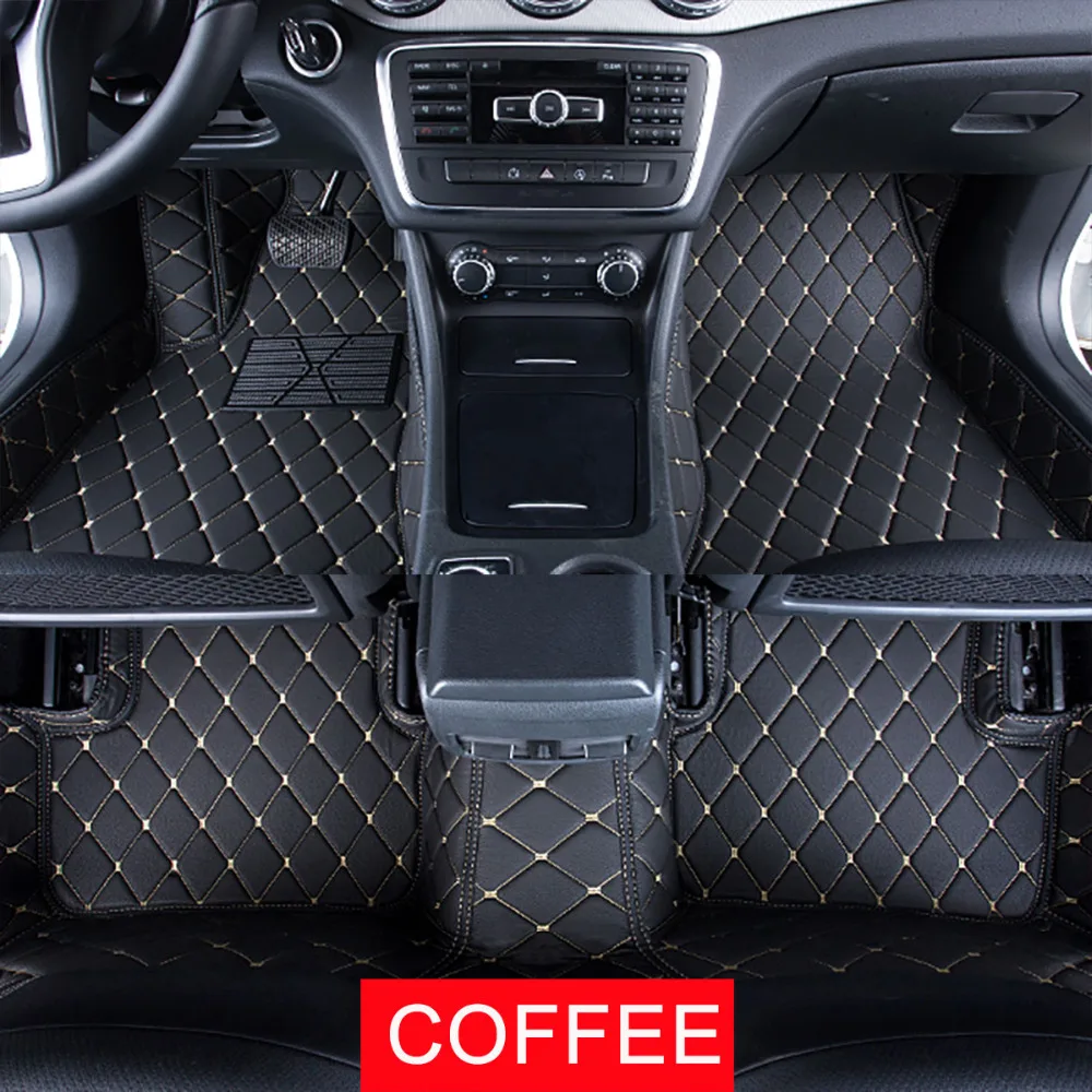 

Car Floor Mats Case for Toyota Cruiser FJ Land Cruiser LC200 Customized Auto 3D Carpets Custom-fit Foot Liner Mat Car Rugs