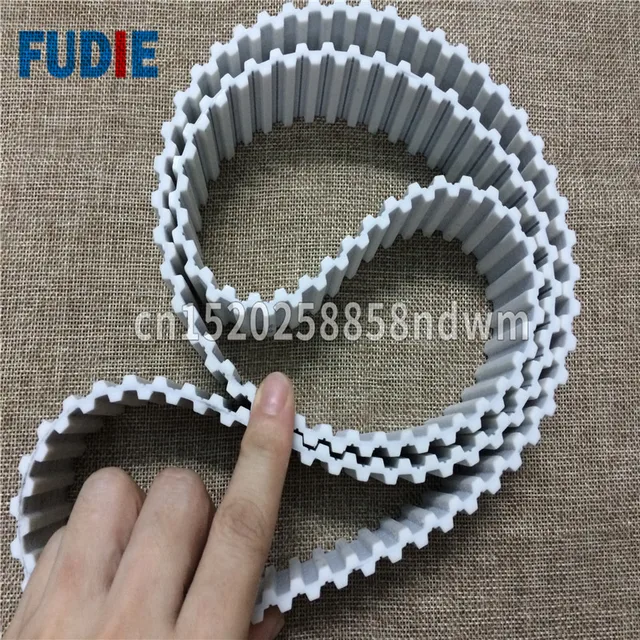 industrial PU double sided teeth timing belt.DLin Transmission Belts