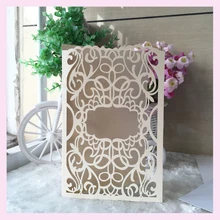 Специальный заказ Deisgn Жених невесты лазерная резка, для свадьбы Пригласительные карты вечерние принадлежности 20 шт./партия бежевый 21 Цвета