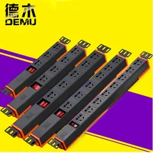 Rackmount PDU Блок распределения питания, розетки, розетки, опции выключателя и SPD-устройство защиты от перенапряжения