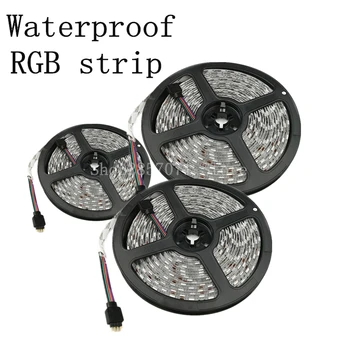 

5m 5050 RGB LED Strip Light DC 12V 300 LEDs IP65 Waterproof LED Tape Light LED Light Emitting Diode Ribbon String Lamp