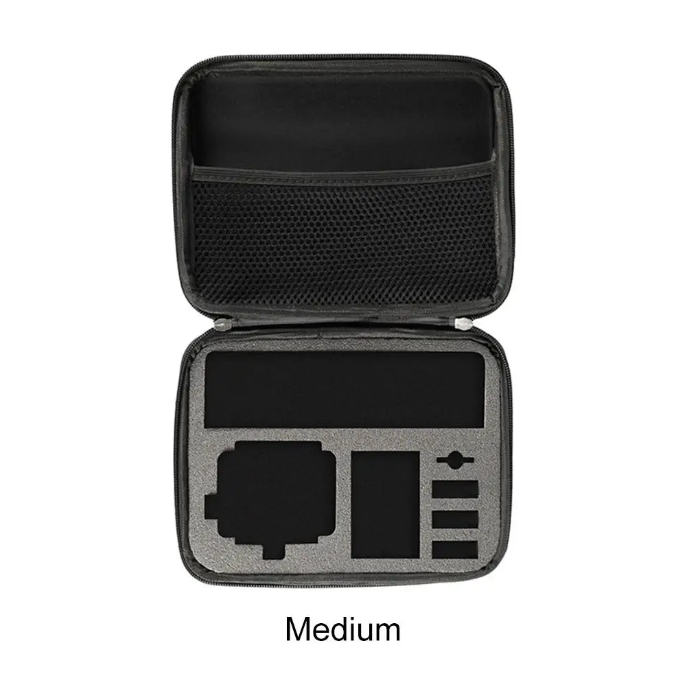 TELESIN L/M/S Размер сумка для переноски коробка для GoPro Hero 7 6 5 4 3 2 SJCAM SJ4000 для Xiaomi Yi 4 K 4 K+ сумка для камеры чехол Аксессуары - Цвет: M
