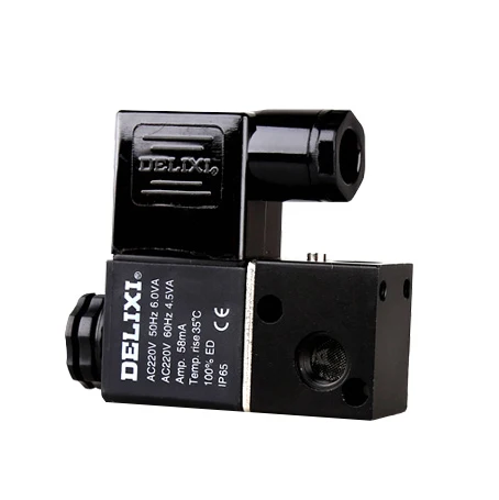 3V1-06 DC24V электромагнитный клапан распределительный клапан с помощью катушки Пневматический электромагнитный регулирующий клапан