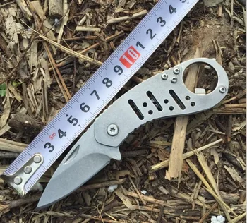 

2pc Portable multifunctional fruit knife tool outdoor survival knife self-defense mini folding pocket knives