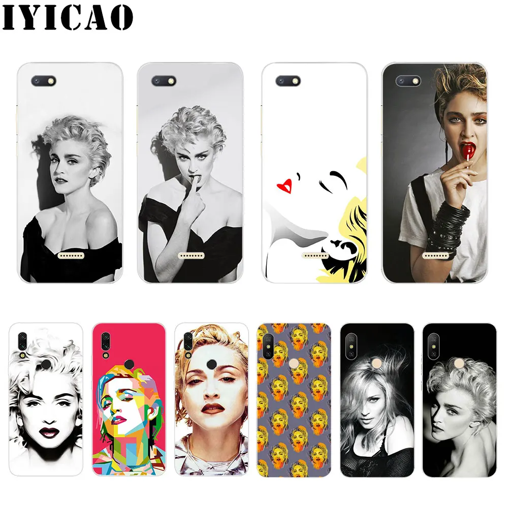 IYICAO madonna Hard Case for Xiaomi Redmi Note 3 4 5 6 7 Pro 5A Prime Cover | Мобильные телефоны и аксессуары
