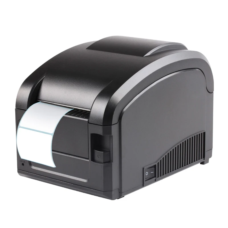 Cheap gprinter GP3120TL thermal adhesive sticker printer 80mm printing width support linux win7 USB port built-in power supply