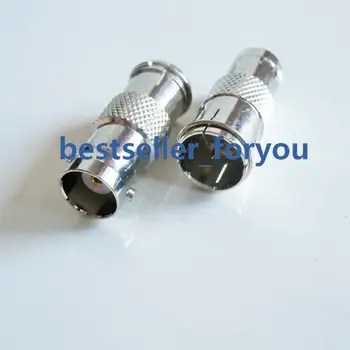 

10Pcs BNC female to F Male push-on Plug Quick Connector TV-Tuner Antenna Adapter