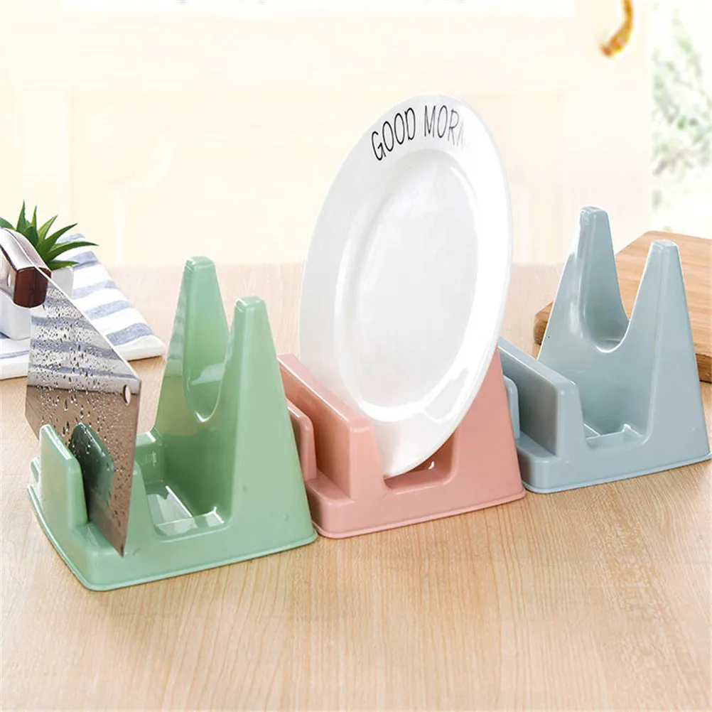 

Creative Kitchen Organizer Pot Lid Hangers Storage Rack Hanging Cutting Board Sucker Pot Rack Large Lid Storage Racks 1pc