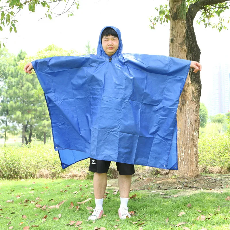 

Outdoor Hiking Raincoat Waterproof Multifunction Climbing Camping Raincoats Backpack Cover Durable Camping Mat