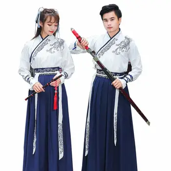 

Poem snow Performing costumes for stage performance of Han element dress