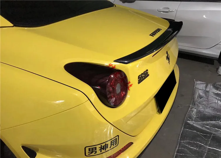 

Fit for Ferrari California carbon fiber tail fin rear spoiler rear spoiler wing