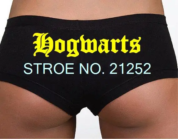 

Hogwarts Undies School Inspired by HP Underwear Panties