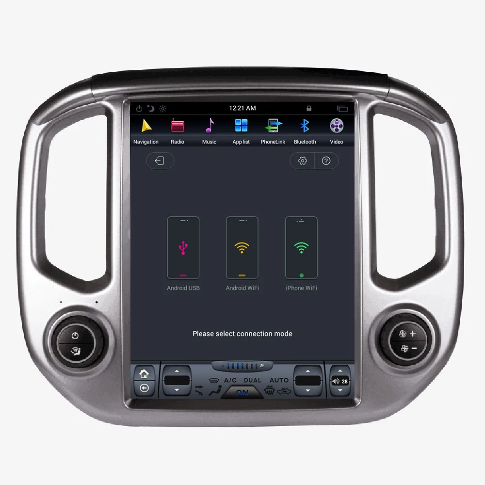 Perfect Aotsr 12.1" IPS Android 7.1 Car No DVD Player GPS Navigation For GMC CANYOU and Chevrolet  Colorado stereo unit multimedia WiFi 4
