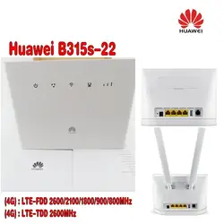 Фирменная Новинка герметичные разблокирована Huawei b315s-22 4 г CPE FDD/tdd LTE маршрутизатор PK b593s-22