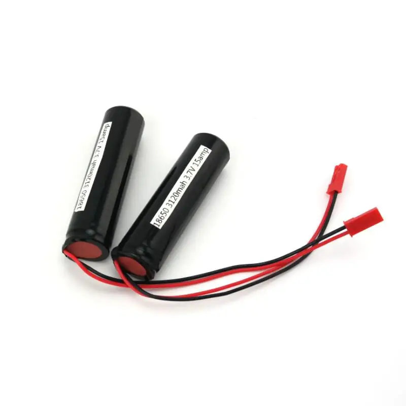 Vbatty 18650 аккумулятор 3,7 V 3120mah 15A литий-ионный одиночный аккумулятор JST интерфейс 3 модов PCB 18650 Батарейный блок