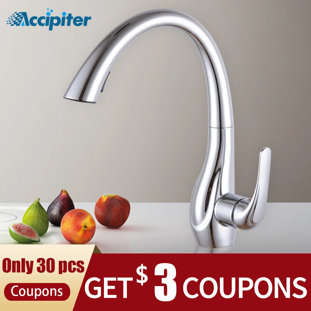Kitchen Faucet Pull Out Cold&amphot Chrome Tap Single Handle 360 Degree Water Mixer Torneira Cozinha | Обустройство дома