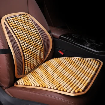 

Car Seat Office Chair Massage Back Lumbar Support Pillow Mesh Ventilate Cushion Pad Auto Interior Accessories Waist Supports
