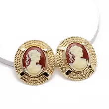 Геометрические абстрактные стильные модные серьги для женщин