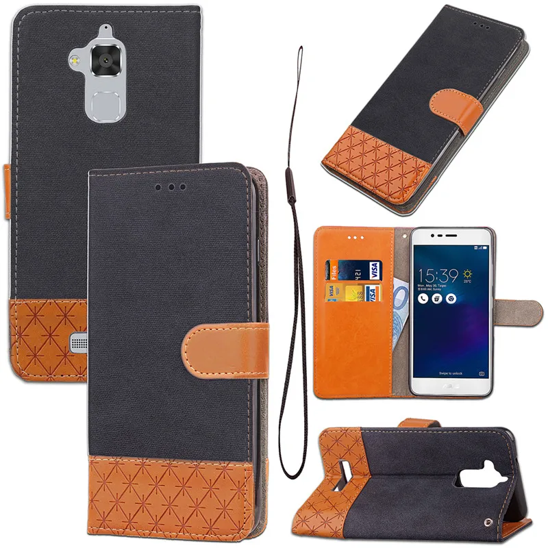 

For Asus Zenfone 3 Max ZC520TL Case Wallet PU Leather Phone Case For Asus Zenfone 3Max ZC520TL ZC 520TL X008D Case Cover Flip