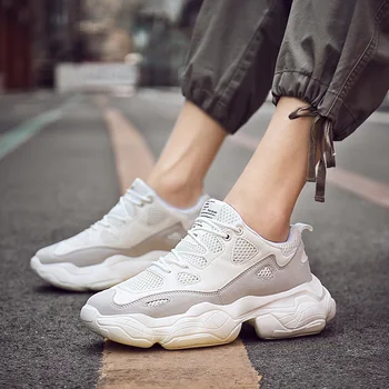 

Leisure Mesh Non Slip Sport Shoes Men Breathable Classic Korean Version Zapatos De Hombre 201 Summer New Casual Chaussure