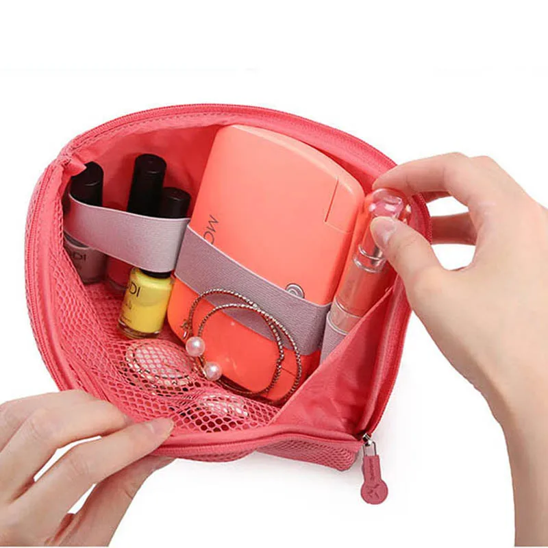 

1pc Portable Travel Storage Bag Digital Gadget Devices USB Cable Earphone Pen Travelling Cosmetic Organizer System Kit Case