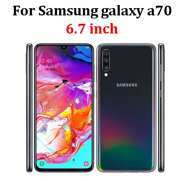 Защитное стекло для samsung galaxy a70 a50 a40 a30 a10, Защитная пленка для экрана a 70 50 40 30 10 из закаленного стекла - Цвет: For Samsung a70