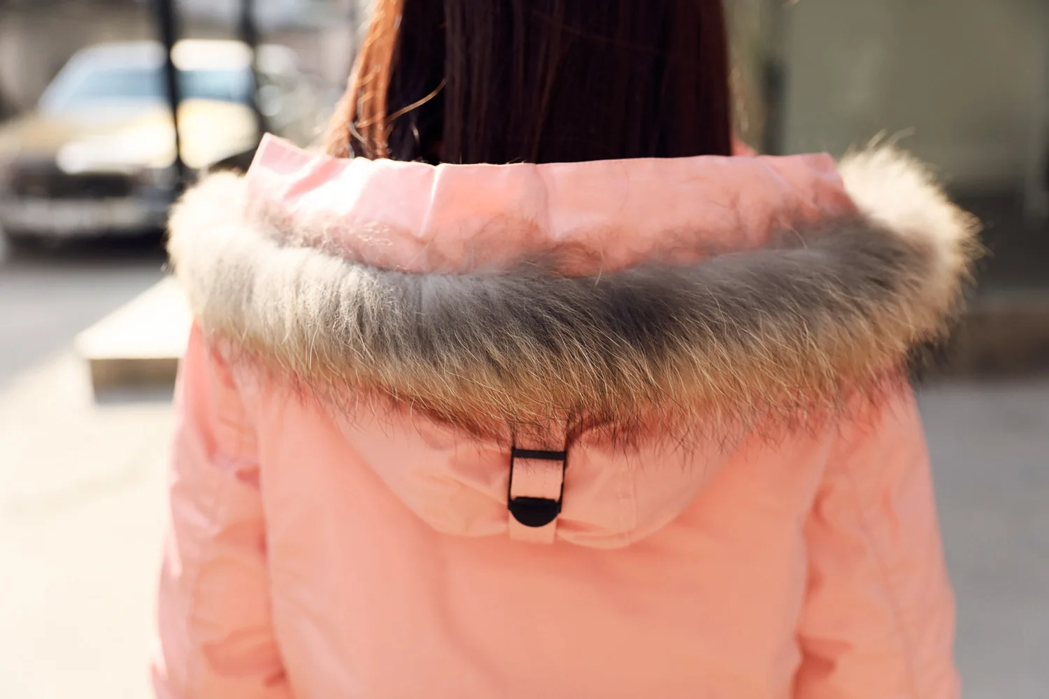 AYUNSUE, зимняя женская куртка, свободная парка, большой размер, военный, белый, розовый, куртка, корейский стиль, длинное пальто, женские парки, Mujer, KJ720