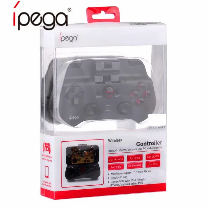 Goedkoop DHL 20 stks partij IPEGA PG 9017S Draadloze Bluetooth Gamepad Gaming Game pad Android Smart TV Box Joystick Voor iPhone X 5 S PC Gamer