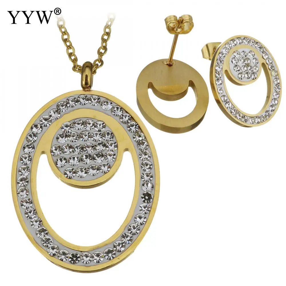 Buy 2018 New Stainless Steel Jewelry Jewellery Set