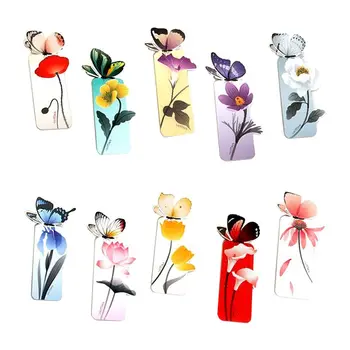 

Affordable Colorful Elegant Butterfly Bookmark Decoration 20 Pcs