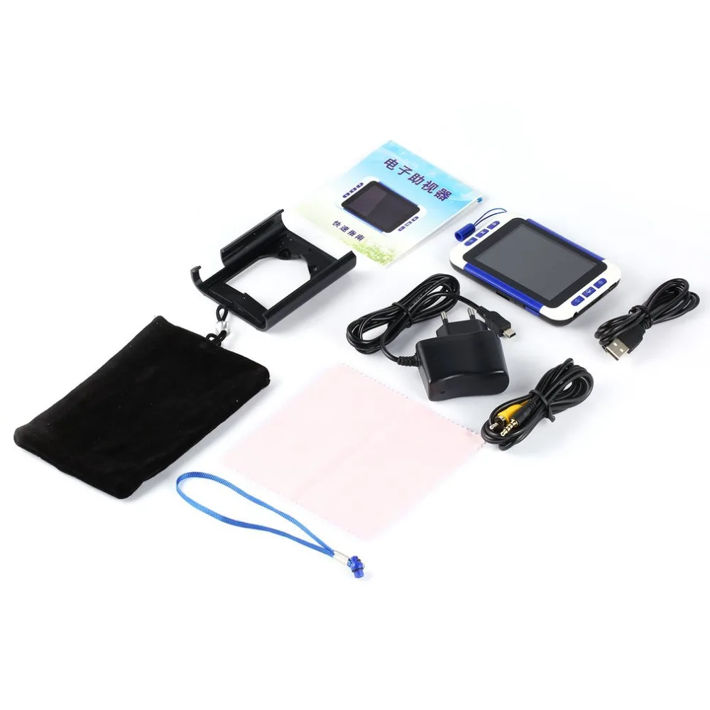 

New 3.5 inch 32X Zoom Handheld Portable Video Digital Magnifier Electronic Reading Aid Pocket-Sized Camera Video Magnifier