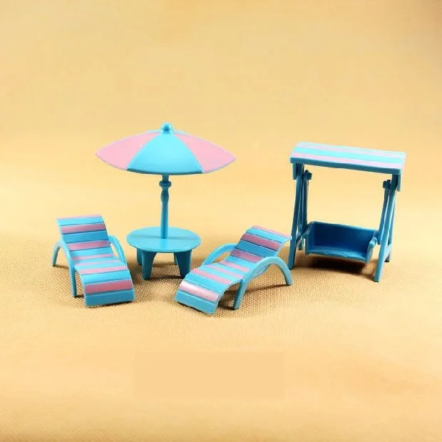 

suit for Sylvanian Family figures dolls beach set mini furniture pretend toy gift