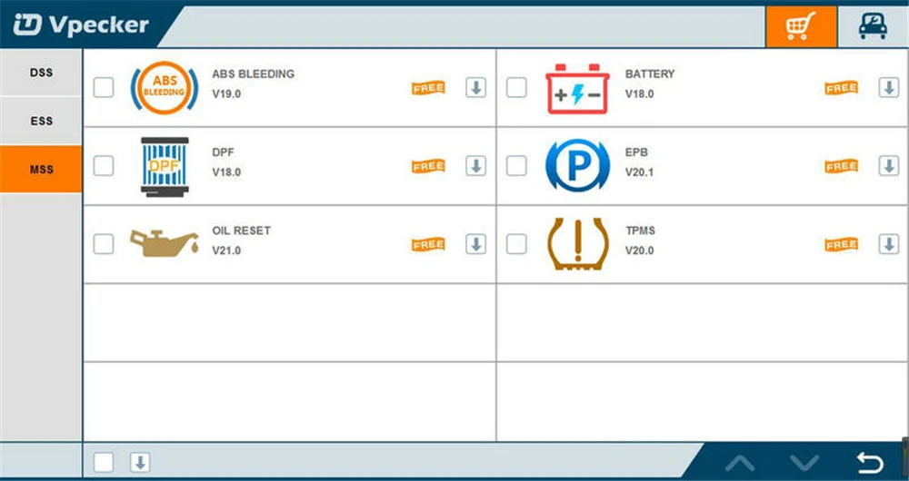 Vpecker Easydiag OBD2 Wifi V11.9 новейший OBD 2 Автомобильный сканер+ 8 дюймовый Windows 10 Vpecker планшет ODB 2 Автосканер