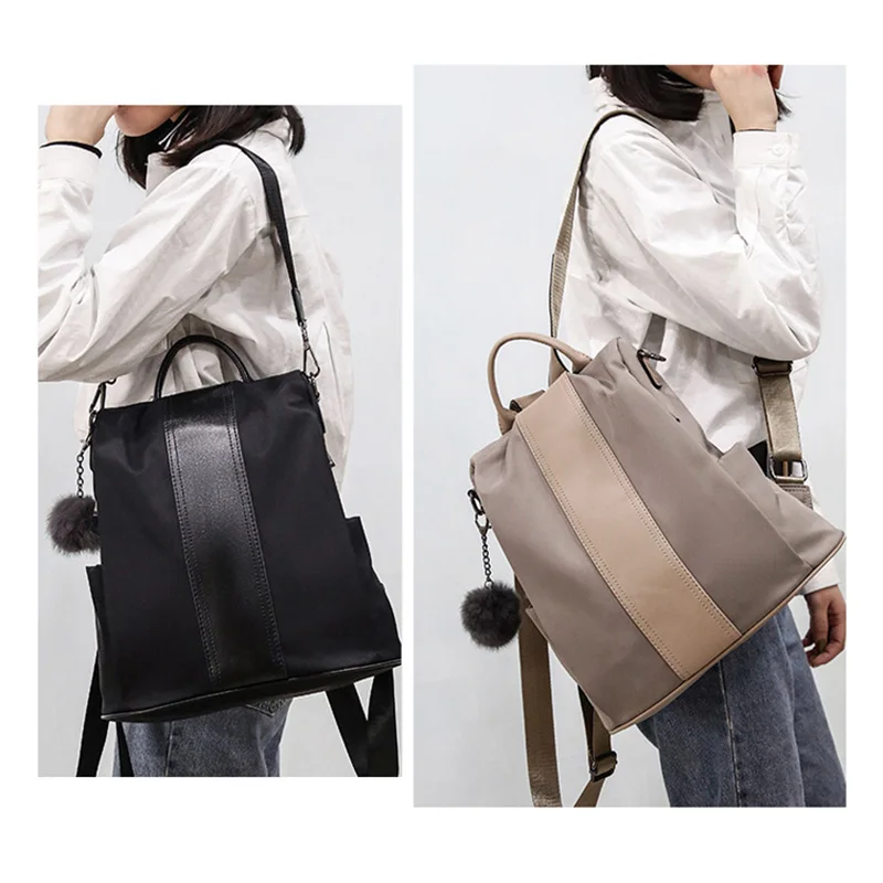 

Hot Women Lady Backpack Shoulder School Bag Waterproof Anti-theft For Coin Money Cards Books Holder BVN66