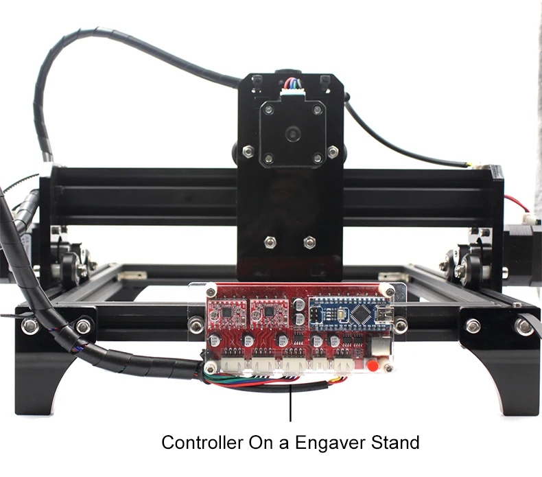 Oxлазеры 2 оси лазерный контроллер гравировальной машины доска с программным обеспечением DIY Лазерный гравер лазерный резак Часть шаговый Moter драйвер