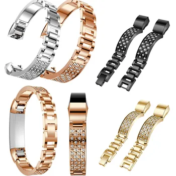 

HIPERDEAL Brand New High Quality Watch Band Suitable For Fitbit Alta Replacement Metallic Drilled Wrist Strap Bracelet May30