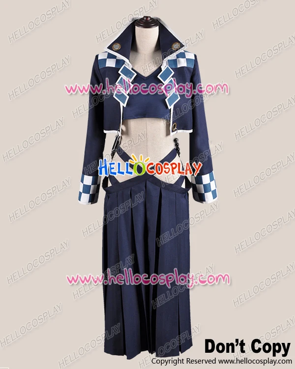 

Костюм униформы Brave Ten для косплея Rokuro Unno Blue H008