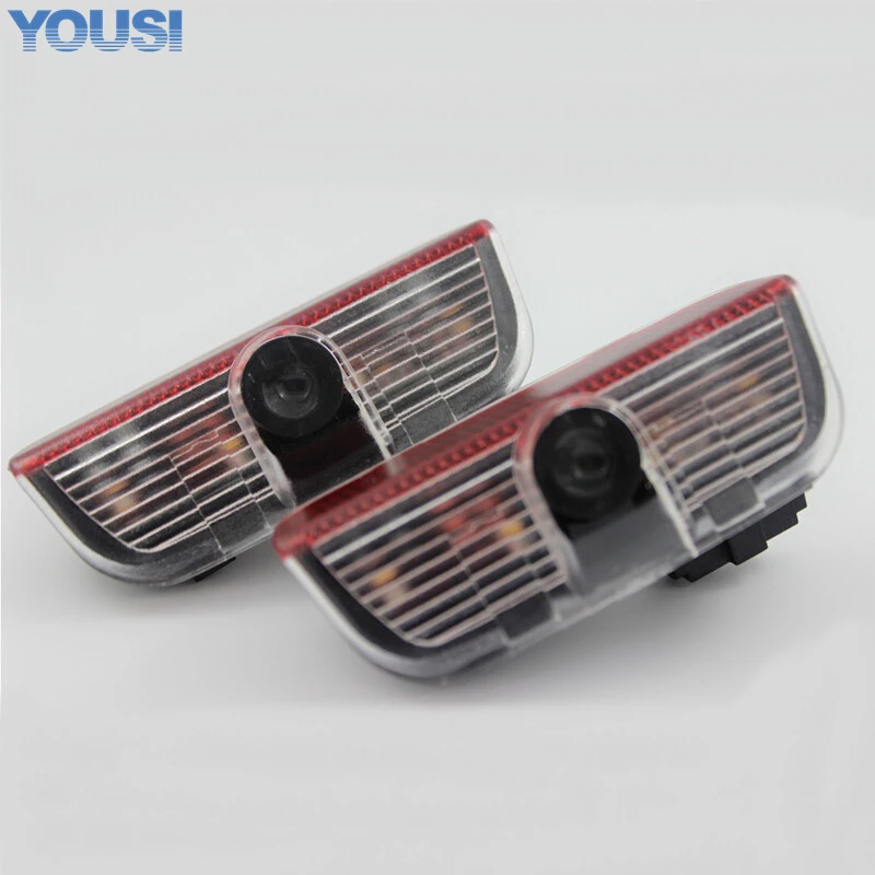 

2xLED Car Door Lights HD Car Welcome Light FOR Porsche Cayenne Boxster Cayman Macan 911 CARRERA4