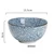 KINGLANG Japanese Style Classical Ceramic Blue And White Kitchen Rice Bowl Big Ramen Soup Bowl Spoon Small Tea Tableware 10