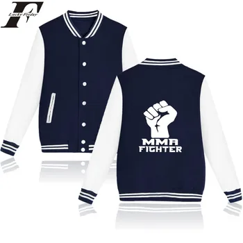 

LUCKYFRIDAYF fashion MMA print sport hip hop Baseball Jacket men women Sweatshirts coats casual long sleeve hoodies Jackets tops