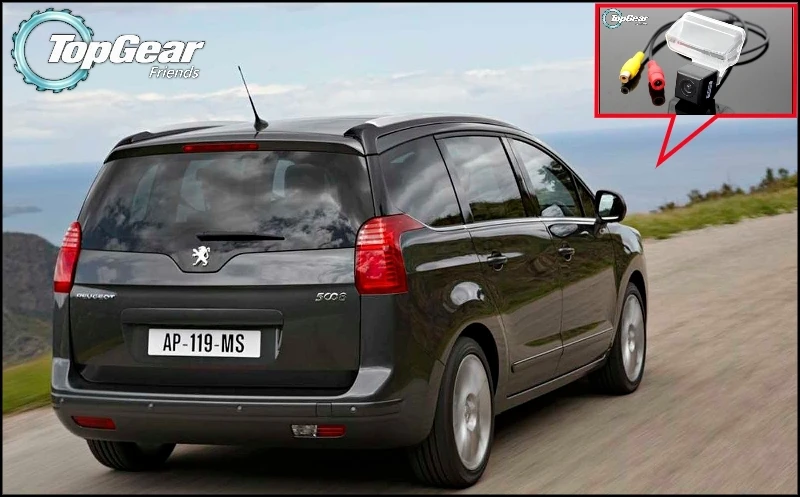 

Car Camera For Peugeot 5008 High Quality Rear View Back Up Camera TopGear Friends Use | CCD + RCA